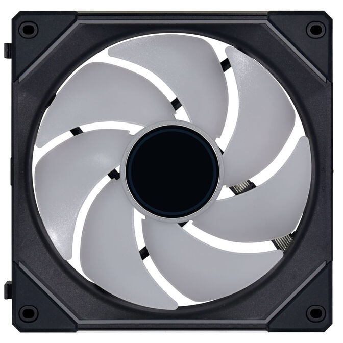 Lian Li UNI FAN SL-INF 140 ARGB Reverse Blade PWM L&uuml;fter, 3er Single L&uuml;fter Pack (Ohne Controller) - 140mm, schwarz image number 2