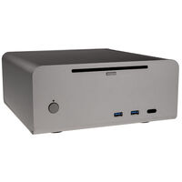 Streacom ST-FC8T Alpha Optical Fanless HTPC Alu-Gehäuse - titan