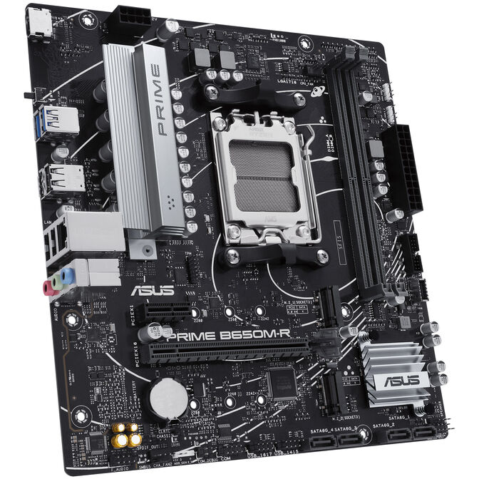 ASUS Prime B650M-R motherboard, B650 chipset, AM5 socket, DDR5 image number 4