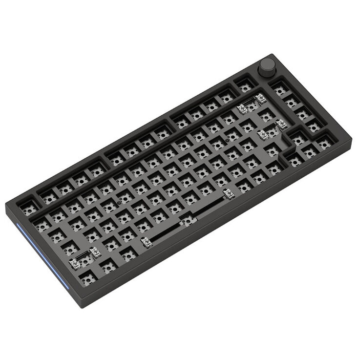 Glorious GMMK Pro Black Slate 75% TKL Keyboard - Barebone, ANSI Layout, Black image number 0