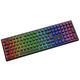 Ducky Zero 6108 Classic Black kabellose Gaming Tastatur, RGB - Cherry MX2A Blue, ISO (DE)