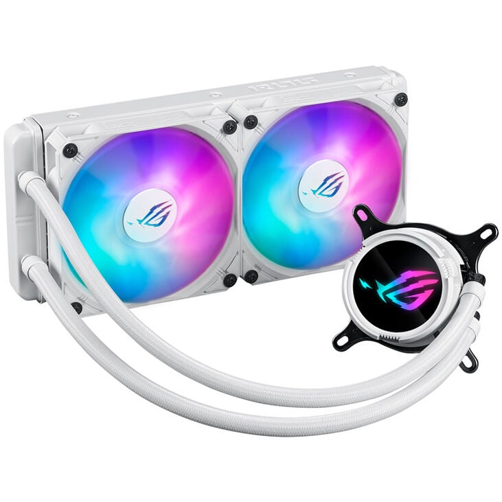 ASUS ROG STRIX LC III 240 ARGB Komplett-Wasserkühlung - weiß image number 2