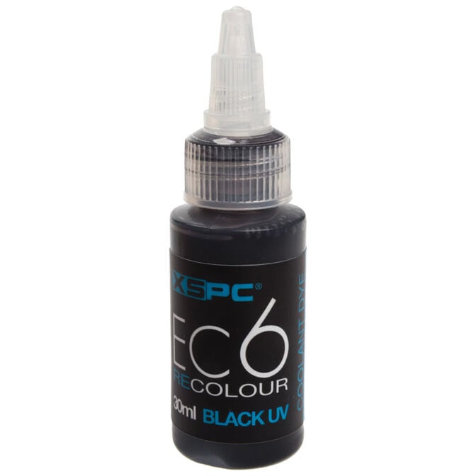 XSPC EC6 ReColour Dye, Black UV - 30ml image number 0