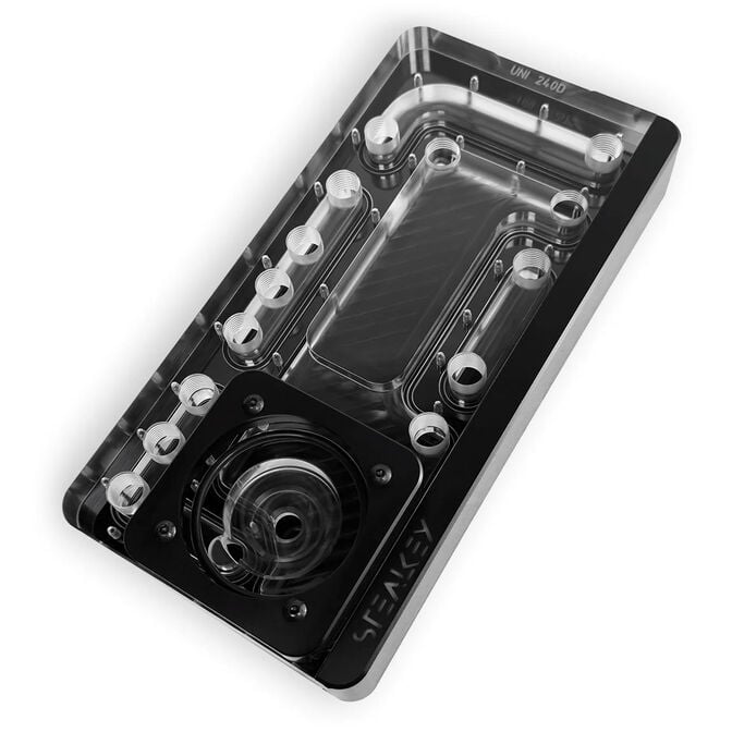 Stealkey Customs SK-UNI 240D Distroplate D-RGB - Black Edition image number 0