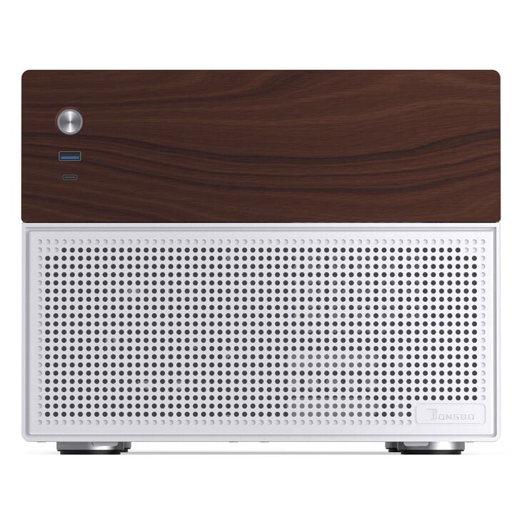 Jonsbo N4 NAS Case, Micro-ATX - White image number 8