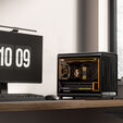 Jonsbo D33 STD PC Case, Mini Case, mATX, Tempered Glass - black image number null