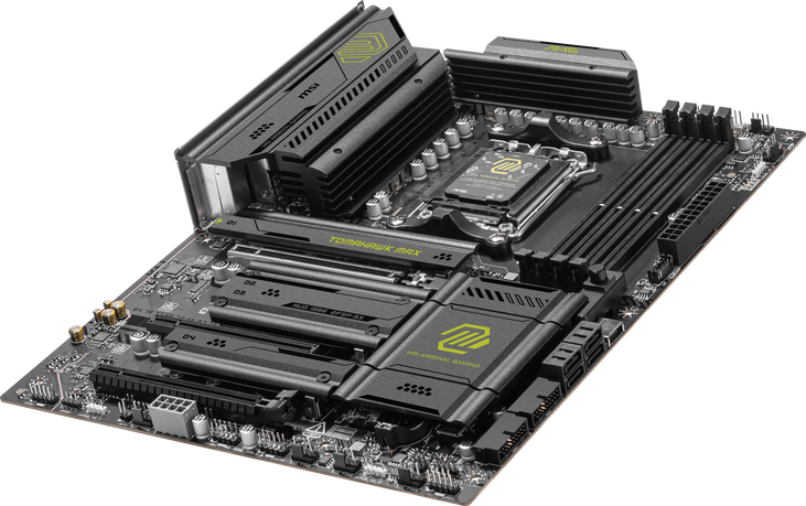 MSI MAG B850 Tomahawk Max WiFi Mainboard, Sockel AM5, AMD B850, ATX, DDR5 image number 2