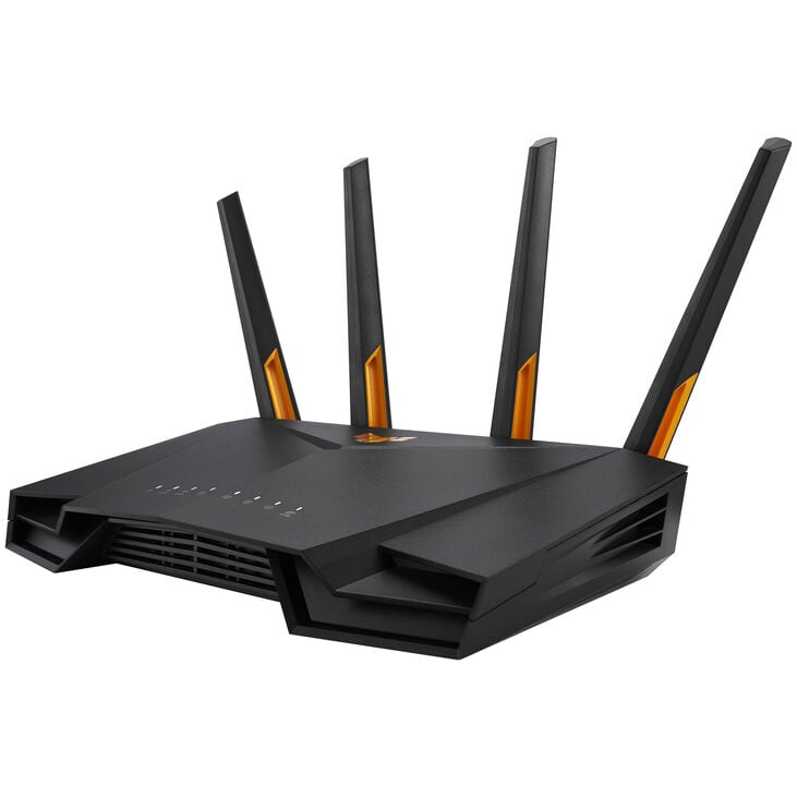 ASUS TUF Gaming TUF-AX4200 Gaming Router, WiFi 6, 2,5 Gbps, AiMesh - schwarz image number 4