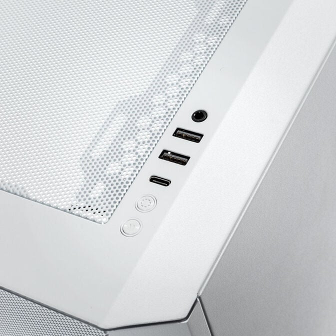 PHANTEKS Eclipse G500A D-RGB Midi-Tower, Tempered Glass - matt wei&szlig; image number 4