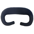 Pimax Ice Silk Facial Foam VR Face Cushion - Black image number null