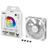 ASUS TUF Gaming TR120 Reverse, PWM ARGB Lüfter - 120 mm, weiß image number null