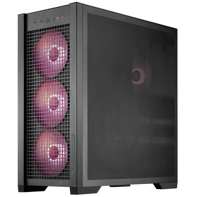 ASUS TUF Gaming GT302 TG ARGB Geh&auml;use - schwarz image number 3