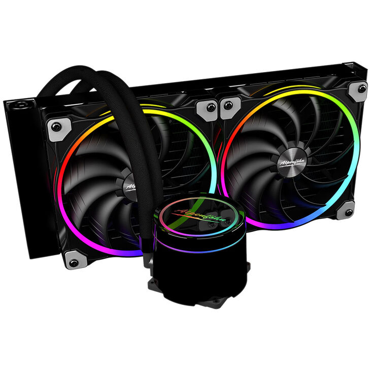 Alpenföhn Gletscherwasser 280 AIO Cooler, ARGB - 280mm, black image number 2