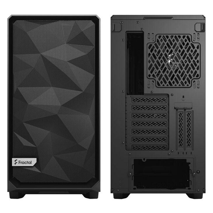 Fractal Design Meshify 2 Black TG Dark Tint Midi-Tower, Tempered Glass. schwarz image number 3