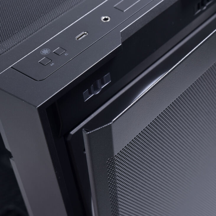 Lian Li LANCOOL 206 Gehäuse, Midi-Tower, ATX, Tempered Glass - schwarz image number 4