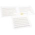 Ducky Blank White PBT Set, MDA Profile - 133 Keycaps, ANSI US Layout, ANSI US Layout image number null