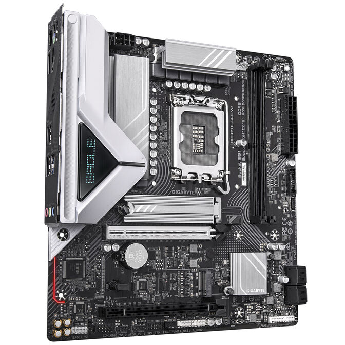 GIGABYTE B860M Eagle V2 Motherboard, Socket 1851, Intel B860, mATX, DDR5 image number 1