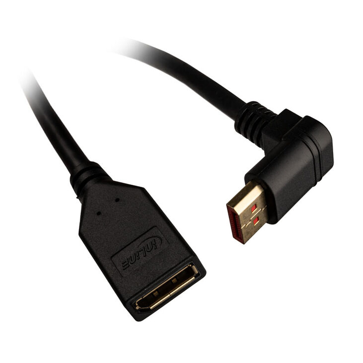 InLine DisplayPort Adapterkabel, 8K4K, nach oben gewinkelt - 0,15m image number 0