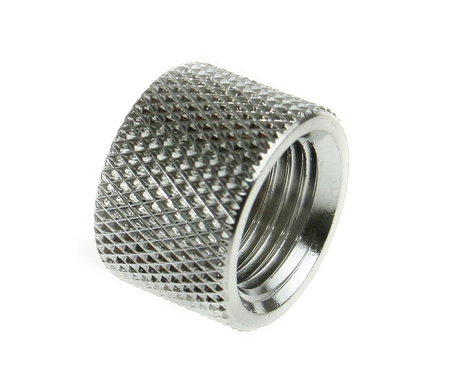 Bitspower Multi Adapter G1/4 inch female to G1/4 inch female, shiny silver image number 0