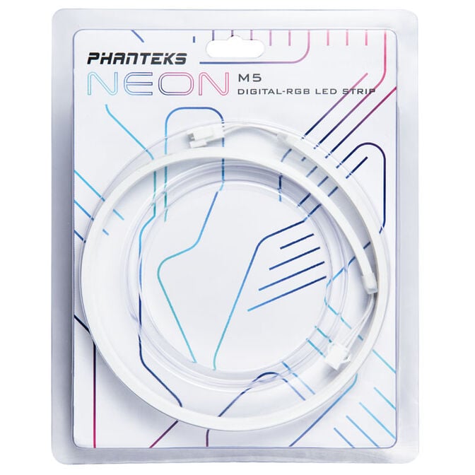PHANTEKS Neon Digital RGB LED strip - 55 cm, white image number 0