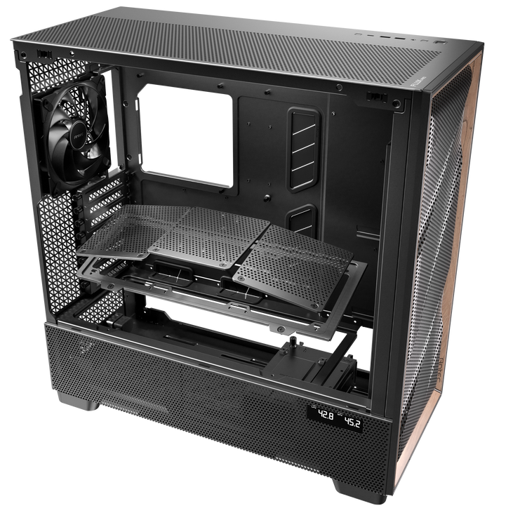Antec Flux Pro PC case, full tower, E-ATX, tempered glass – black image number 23