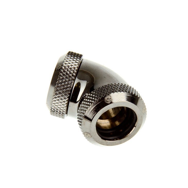 Bitspower Multi-Link Adapter 60 Grad 12mm AD auf 12mm AD Hardtube - schwarz glänzend image number 1