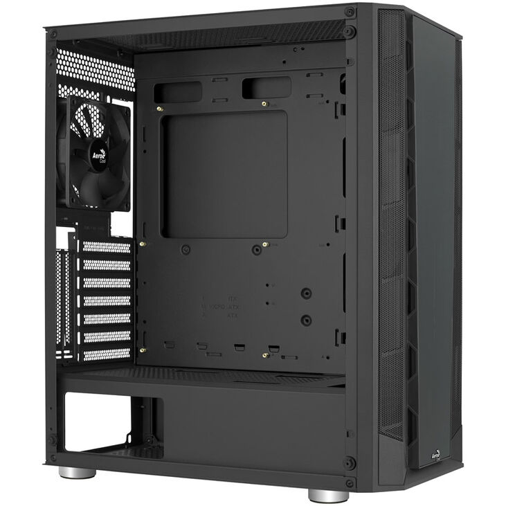 Aerocool Prism Midi-Tower, Tempered Glass - schwarz image number 4