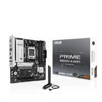 ASUS PRIME B850M-A WiFi Motherboard, Socket AM5, AMD B850, ATX, DDR5
