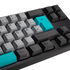 Ducky Miya Pro Moonlight TKL Gaming Tastatur für PC/Mac, MX-Blue, weiße LED - dunkelgrau image number null