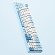 IQUNIX F97 Wintertide Wireless Gaming Tastatur, RGB - MX-Brown-Switches (US) image number null