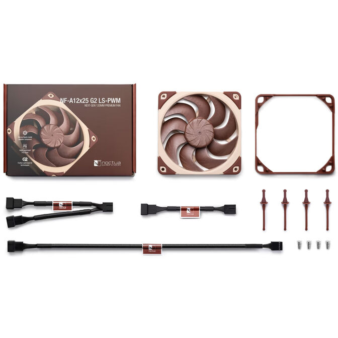 Noctua NF-A12x25 G2 LS-PWM L&uuml;fter - 120mm image number 7
