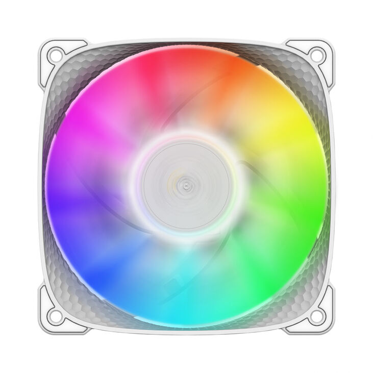 Geometric Future Squama 2505B RGB Fan - 120 mm, white image number 3