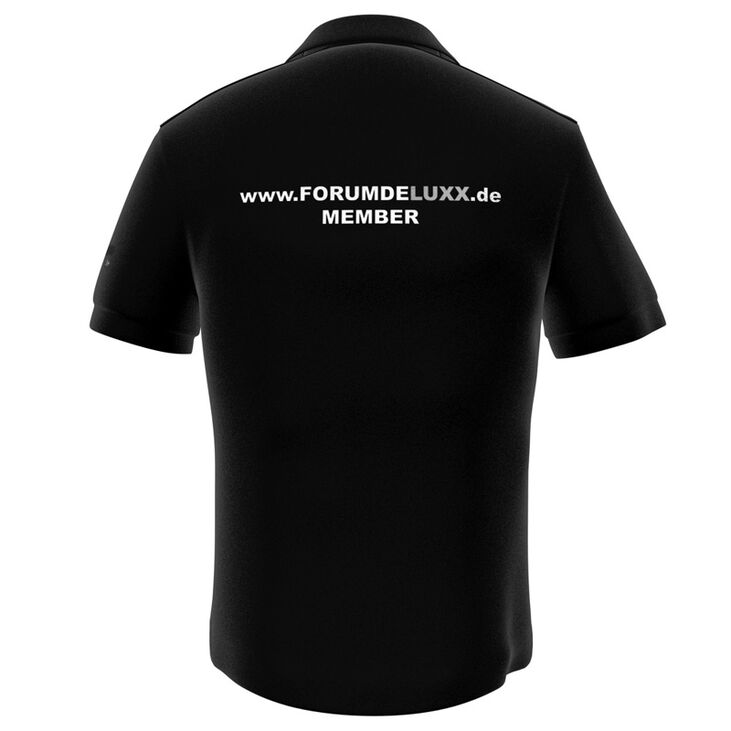 GamersWear Hardwareluxx Polo Black (XL) image number 1