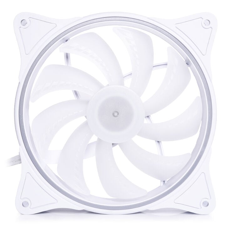 Alphacool Rise Aurora PWM-Lüfter - 140mm, weiß image number 1