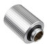 EK Water Blocks EK-Quantum Torque G1/4 Inch Extension Straight Fitting 28mm - Satin Titanium image number null