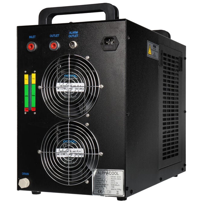 Alphacool Eiszeit 2000 Chiller / Compressor Cooler - black image number 3