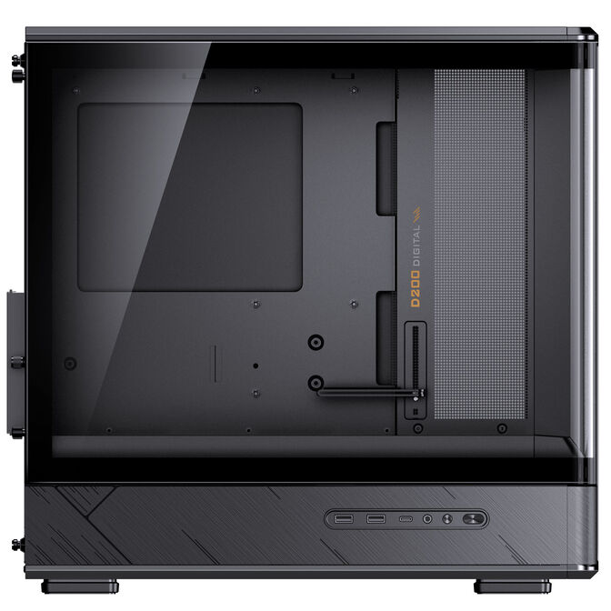 Jonsbo D200 PC-Geh&auml;use, Mini-Tower, mATX, Tempered Glass - schwarz image number 10