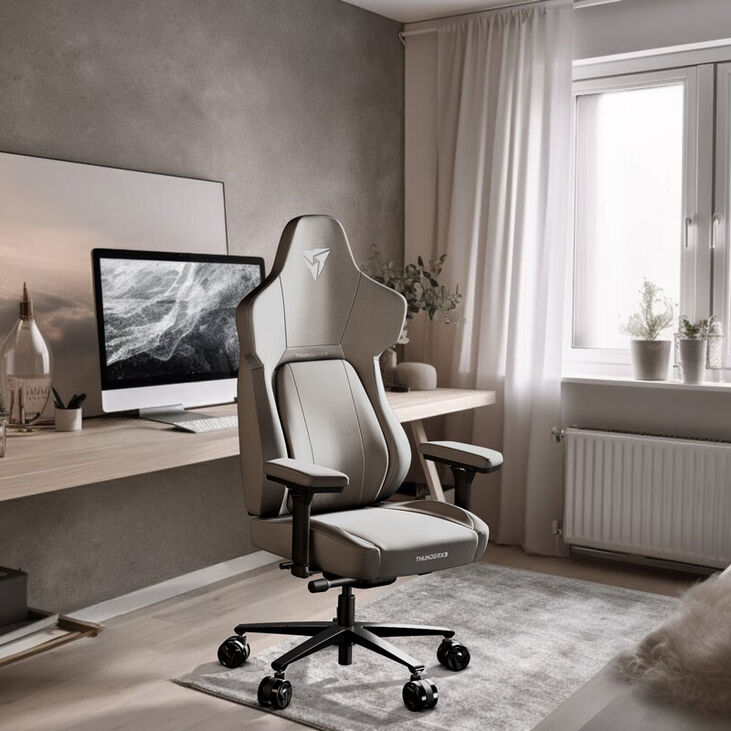 ThunderX3 CORE Loft Ergonomischer Gaming Stuhl - hellgrau image number 9