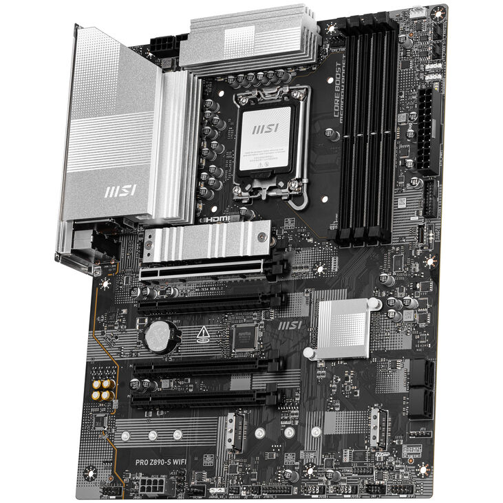 MSI PRO Z890-S WIFI Mainboard, Sockel 1851, Intel Z890, ATX, DDR5 image number 5