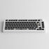 AKKO 5075B Via Barebone Gaming Keyboard, 75% - ANSI, Moon White image number null