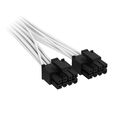 Corsair Premium Sleeved 2x 8-Pin zu 12V-2x6-Kabel, f&uuml;r Typ-4-Netzteil - wei&szlig; image number null