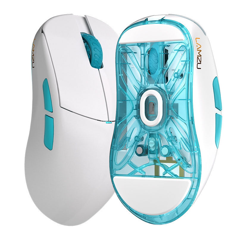 Lamzu Atlantis MINI PRO Gaming Maus - Polar White