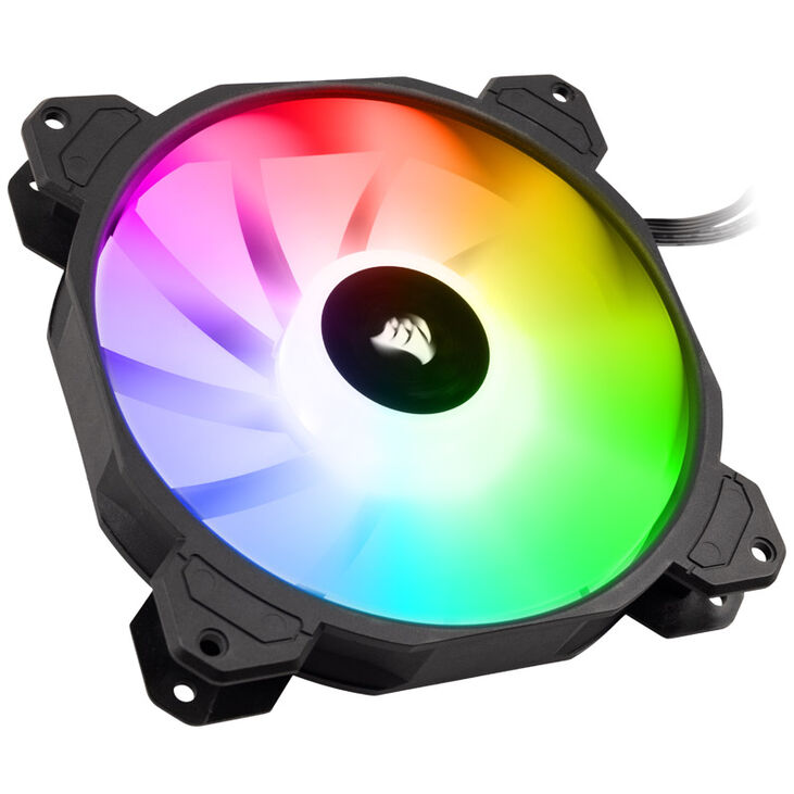 Corsair iCUE SP140 Elite RGB PWM Lüfter - 140mm, schwarz image number 0