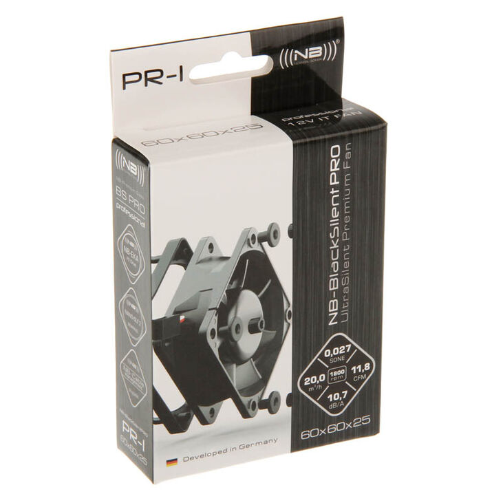 Noiseblocker BlackSilent Pro Fan PR-1 - 60mm image number 3