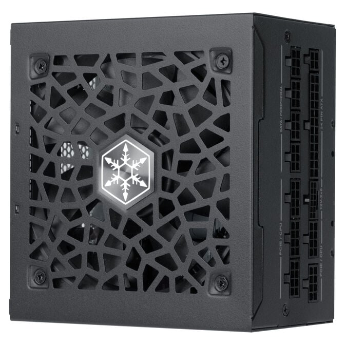 SilverStone HELA 750R 80 PLUS Platinum power supply, ATX 3.1, PCIe 5.1 - 750 watts, black image number 3