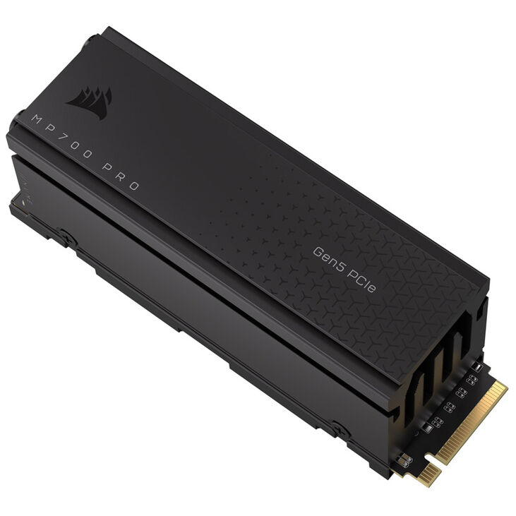 Corsair MP700 Pro NVMe SSD, PCIe 5.0 M.2 Type 2280 - 1 TB with heatsink image number 3