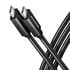 AXAGON BUCM32-CM20AB Cable USB-C 3.2 Gen 2 to USB-C 3.2 Gen 2, black - 2m image number null