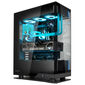 Gaming PC Ionic Flow Elite, AMD Ryzen 7 9800X3D, NVIDIA GeForce RTX 5080 - Custom Water Cooling