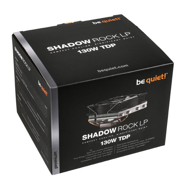 be quiet! Shadow Rock LP Low Profile CPU-Kühler - 120mm image number 9