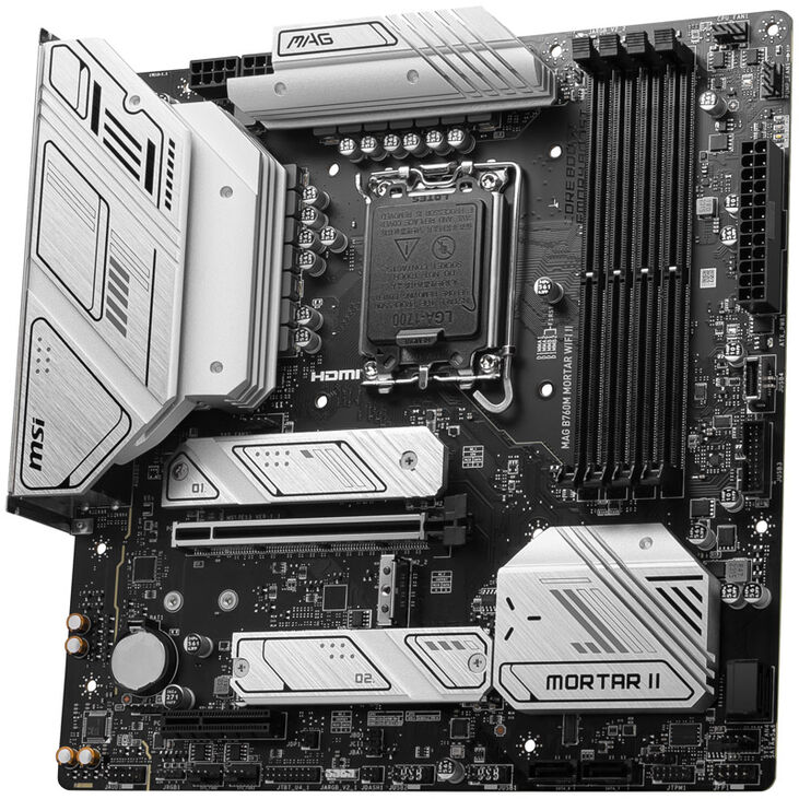 MSI MAG B760M Mortar WiFi II, Socket LGA 1700, Intel B760M, Micro-ATX - DDR5 image number 5